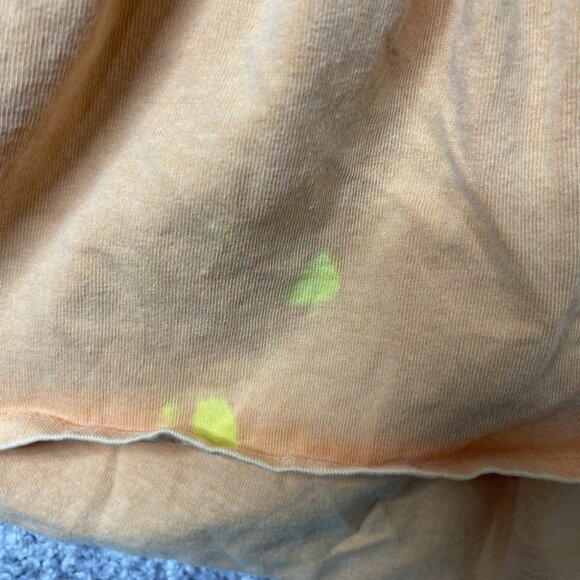 FP Beach Free People Jenny Mini Dress Orange Melo Pearl Size Medium - Picture 6 of 10